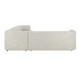 Temple &amp; Webster Gala 5 Seater Boucle Corner Sofa