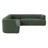 Temple &amp; Webster Gala 5 Seater Boucle Corner Sofa