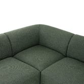 Temple &amp; Webster Gala 5 Seater Boucle Corner Sofa
