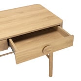 Temple &amp; Webster Callahan 2 Drawer Writing Desk