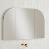 Temple &amp; Webster Mecca 1200mm Arch Mirrored Shaving Cabinet