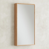 Temple &amp; Webster Bronte 450mm Oak Shaving Cabinet