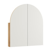 Temple &amp; Webster Mecca 800mm Arch Mirrored Shaving Cabinet