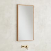 Temple &amp; Webster Bronte 450mm Oak Shaving Cabinet