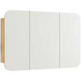 Temple &amp; Webster Mecca 1200mm Rectangular Mirrored Shaving Cabinet