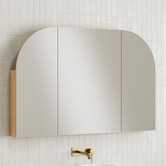 Temple &amp; Webster Mecca 1200mm Arch Mirrored Shaving Cabinet