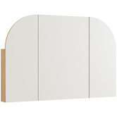 Temple &amp; Webster Mecca 1200mm Arch Mirrored Shaving Cabinet