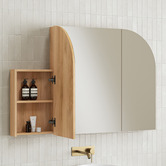 Temple &amp; Webster Mecca 1200mm Arch Mirrored Shaving Cabinet
