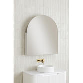 Temple &amp; Webster Mecca 800mm Arch Mirrored Shaving Cabinet