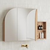 Temple &amp; Webster Mecca 1200mm Arch Mirrored Shaving Cabinet