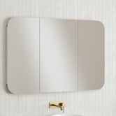 Temple &amp; Webster Mecca 1200mm Rectangular Mirrored Shaving Cabinet