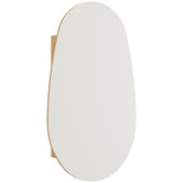 Temple &amp; Webster Mecca 500mm Pebble Oak Shaving Cabinet