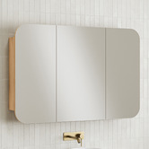 Temple &amp; Webster Mecca 1200mm Rectangular Mirrored Shaving Cabinet