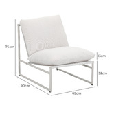 Temple &amp; Webster Yamas Outdoor Lounge Chair
