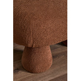 Temple &amp; Webster Caramel Barney Boucle Accent Chair