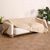 Temple &amp; Webster Natural Mona Outdoor Furniture Cover
