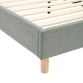 Temple &amp; Webster Dune Upholstered Bed