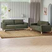 Temple &amp; Webster Orson 2 Seater Upholstered Sofa