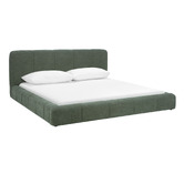 Temple &amp; Webster Coco Upholstered Bed