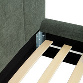Temple &amp; Webster Coco Upholstered Bed