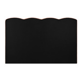 Temple &amp; Webster Pippa Queen Upholstered Bedhead