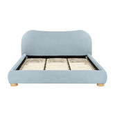 Temple &amp; Webster Paloma Boucle Bed