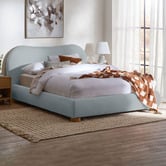 Temple &amp; Webster Paloma Boucle Bed