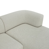 Temple &amp; Webster Gala 4 Seater Boucle Sofa with Double Chaise