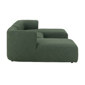 Temple &amp; Webster Gala 4 Seater Boucle Sofa with Double Chaise