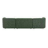 Temple &amp; Webster Gala 4 Seater Boucle Sofa with Double Chaise