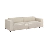 Temple &amp; Webster Russo 3 Seater Sofa