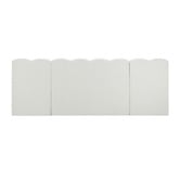 Temple &amp; Webster Pippa Oversized Upholstered Queen Bedhead