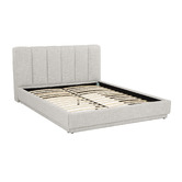 Temple &amp; Webster Natural Renee Queen Bed