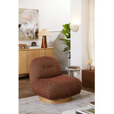 Temple &amp; Webster Cobble Swivel Accent Chair