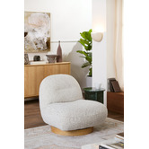 Temple &amp; Webster Cobble Swivel Accent Chair