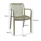 Temple &amp; Webster Airlie Outdoor Dining Chairs