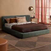 Temple &amp; Webster Coco Upholstered Bed