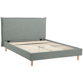 Temple &amp; Webster Dune Upholstered Bed