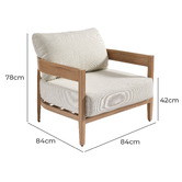 Temple &amp; Webster Venice Outdoor Lounge Chair