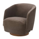 Temple &amp; Webster Kelly Swivel Armchair
