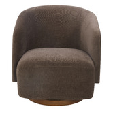 Temple &amp; Webster Kelly Swivel Armchair