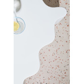 Temple &amp; Webster Romi Wavy Concrete Outdoor Coffee Table