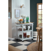 Temple &amp; Webster Graceland Kitchen Trolley