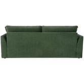 Temple &amp; Webster Softy Premium 3 Seater Queen Velvet Sofa Bed