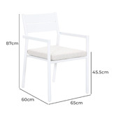 Temple &amp; Webster Kamari Outdoor Dining Chairs
