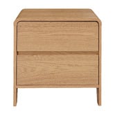Temple &amp; Webster Raphael 2 Drawer Bedside Table
