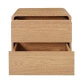 Temple &amp; Webster Raphael 2 Drawer Bedside Table