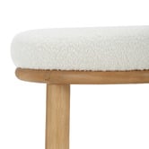 Temple &amp; Webster 65cm Chester Boucle Bar Stools