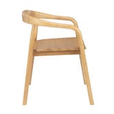 Temple &amp; Webster Bali Rubberwood Dining Chair