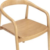 Temple &amp; Webster Bali Rubberwood Dining Chair